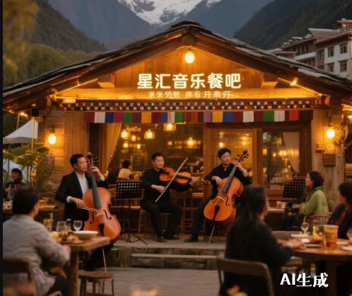 鲁藏情深谱新章 米林市星汇音乐餐吧启幕
