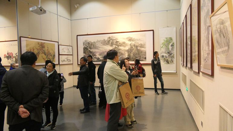 第七届“大美平谷•水墨周庄”书画展在北京平谷开幕
