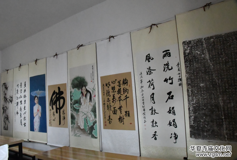 佛陀山淄博竹林寺开光法会暨庆祝中华人民共和国成立70周年禅林书画展举行