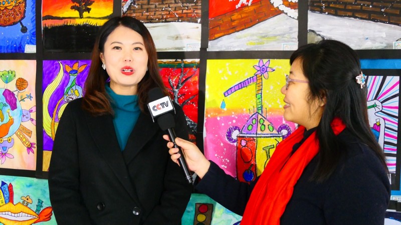 黄琴梅美学教育昌平校区举办第三届大艺术家分享画展