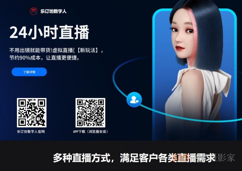 乐订坊AI数字人视频直播平台业务合作与分销面向全国招商