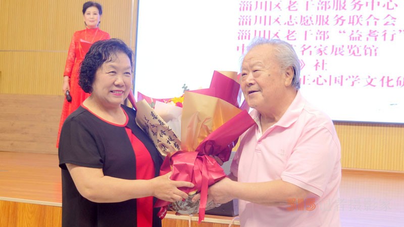 中国人民抗日战争暨世界反法西斯战争胜利八十周年秦克新作曲赵文媛演唱视频演播会在淄博举行