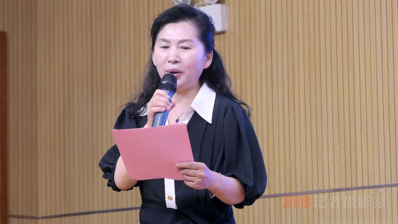 中国人民抗日战争暨世界反法西斯战争胜利八十周年秦克新作曲赵文媛演唱视频演播会在淄博举行